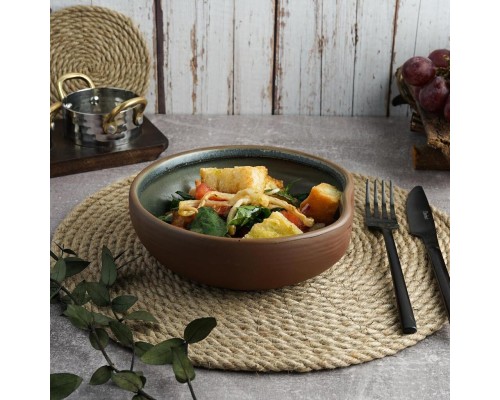 Салатник 420 мл 16,5*15,5 см h5,2 cм Village Purple New Brown Taiga P.L. [4]