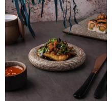 Блюдо круглое d 14,7 см h2,6 см Brown Untouched Taiga P.L. Proff Cuisine [1]