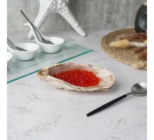 Блюдо для подачи 12,6*6,6 см h3,2 см 15 мл Pearl Shell Frutti di Mare P.L. [1]