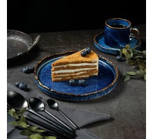 Тарелка с бортом d 20,5 см h2,6 см Aqua Blue P.L. Proff Cuisine [6]