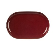 Блюдо овальное 25*16*2,4 см Evolution Dark Red P.L. Proff Cuisine [1]