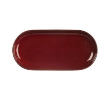 Блюдо овальное 29,5*14*2,6 см Evolution Dark Red P.L. Proff Cuisine [1]