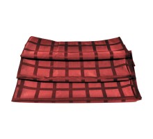 Салфетка бордовая 45*45 см, рисунок "жаккард", P.L. Proff Cuisine