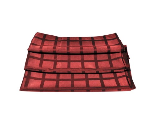 Салфетка бордовая 45*45 см, рисунок "жаккард", P.L. Proff Cuisine