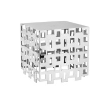 Подставка фуршетная стойка 20*20 см h20 см квадрат перфорация нерж. P.L. Hotelware