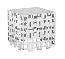 Подставка фуршетная стойка 25,5*25,5 см h25,5 см квадрат перфорация нерж. P.L. Hotelware