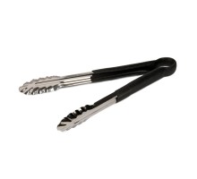 Щипцы универсальные 40 см нерж. черные с мягкими пласт. вставками P.L. Proff Cuisine