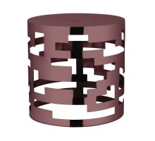 Подставка фуршетная стойка d 20 см h20 см круглая Brown Cutouts металл P.L. Hotelware