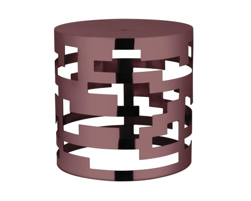 Подставка фуршетная стойка d 20 см h20 см круглая Brown Cutouts металл P.L. Hotelware