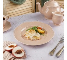 Тарелка d 27 см h3,2 см Aristocrat Peach Tea Noble [6]
