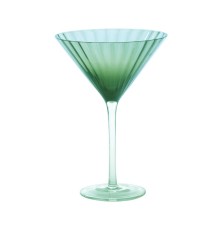 Рюмка коктейльная 450 мл Мартини зеленая Green Glass Optical P.L. - BarWare [4]