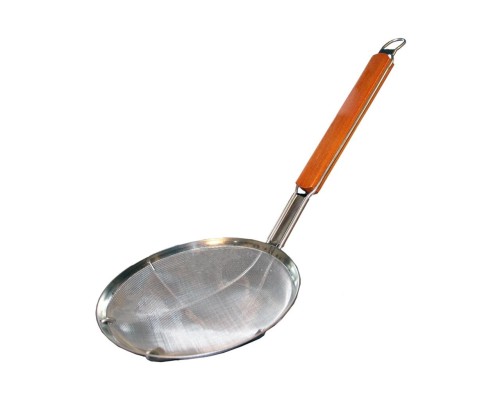 Шумовка d 20 см сетчатая с деревянной ручкой l 49 см P.L. Proff Cuisine