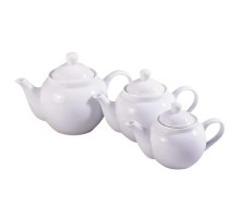 Чайник 0,31 л d 9,5 см h10,5 см белый фарфор P.L. Proff Cuisine [1]