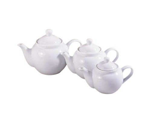 Чайник 0,31 л d 9,5 см h10,5 см белый фарфор P.L. Proff Cuisine [1]