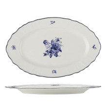 Блюдо овальное 25,2*16,1*2,1 см Blue Flower P.L. Proff Cuisine [1]