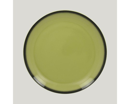 Тарелка круглая RAK Porcelain LEA Light green (зеленый цвет) 27 см