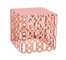 Подставка фуршетная стойка 15,5*15,5 см h15,5 см квадрат Copper перфорация металл P.L. Hotelware