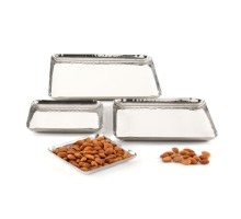 Блюдо квадратное 13*13 см h1,5 см (поднос) Dents нерж. P.L. P.L. Hotelware