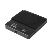 Весы кофейные портативные MINI SCALE (POUR-OVER&ESPRESSO) черные 0,2-2000гр батарея 1800mAH ZeroHero