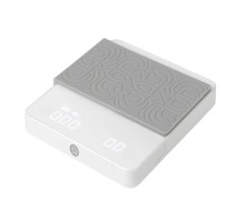 Весы кофейные портативные MINI SCALE (POUR-OVER&ESPRESSO) белые 0,2-2000гр батарея 1800mAH ZeroHero