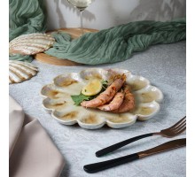 Блюдо круглое d 26 см h2 см Pearl Shell Frutti di Mare P.L. [4]