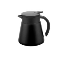 Кофейник-термос 0,6 л d 11,8 см h15,5 см черный нерж. SUNNEX