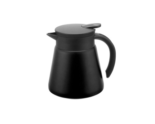 Кофейник-термос 0,6 л d 11,8 см h15,5 см черный нерж. SUNNEX