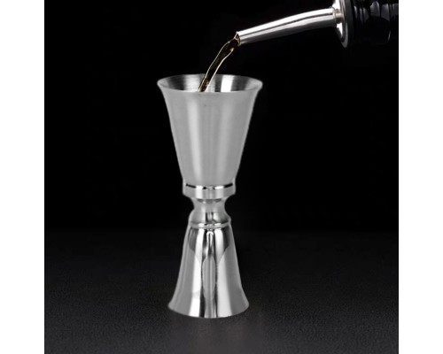 Джиггер 30/60 мл "MIXOLOGY-5" нерж. B'Guys P.L.- Barbossa