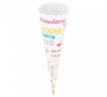 Конус для мороженого Parole 4,2*15,3 см, бумага, 2000 шт/уп, Garcia de PouИспания