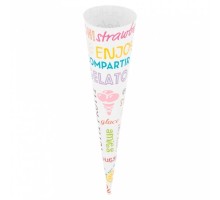 Конус для мороженого Parole 3,75*15,2 см, бумага, 2000 шт/уп, Garcia de PouИспания