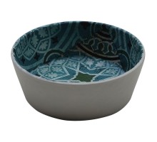 Салатник 340 мл 12*4,7 см круглый Damask Blue пластик меламин P.L. Proff Cuisine