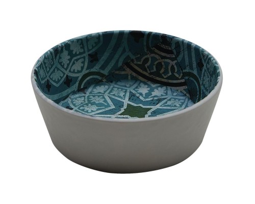 Салатник 340 мл 12*4,7 см круглый Damask Blue пластик меламин P.L. Proff Cuisine