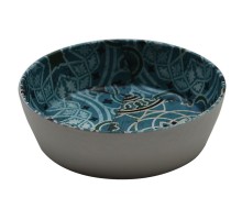 Салатник 700 мл 17,9*5,3 см круглый Damask Blue пластик меламин P.L. Proff Cuisine