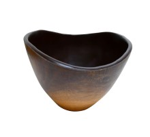 Салатник 2000 мл 19,5*15,5 см конус African Wood 2 пластик меламин P.L. Proff Cuisine