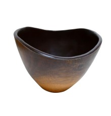 Салатник 2000 мл 19,5*15,5 см конус African Wood 2 пластик меламин P.L. Proff Cuisine