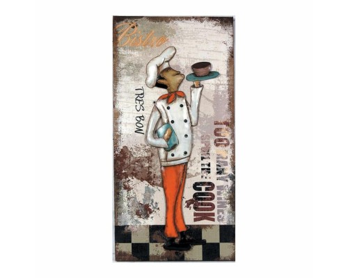 Картина "Bistro" р-р 70*35*4,5 см, P.L. Proff Cuisine