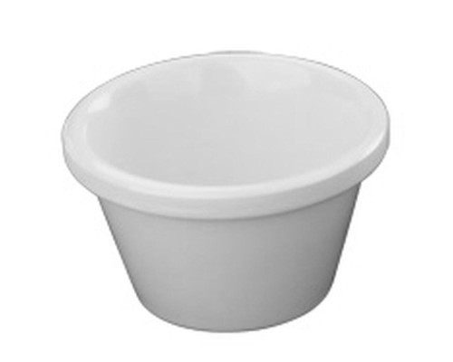 Соусник  50 мл d 5,9 см h3,6 см круглый пластик белый P.L. Proff Cuisine