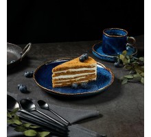 Тарелка d 21,3 см h3 см Aqua Blue P.L. Proff Cuisine [6]