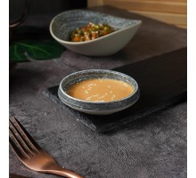 Соусник 30 мл d 9,2 см h2,5 см круглый глазурь Glossy Stone Untouched Taiga P.L. Proff Cuisine [1]
