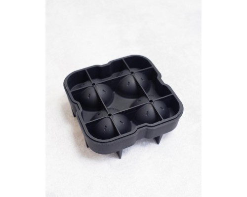 Форма для льда "Шар" 4 ячейки d7 см силикон P.L.- Barbossa