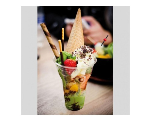 Стакан 360 мл, прозрачный, РЕТ, 50 шт (крышка 81210570)