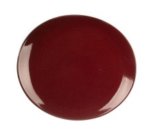 Блюдо овальное 25*22,5*2,4 см Evolution Dark Red P.L. Proff Cuisine [1]