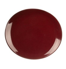 Блюдо овальное 25*22,5*2,4 см Evolution Dark Red P.L. Proff Cuisine [1]