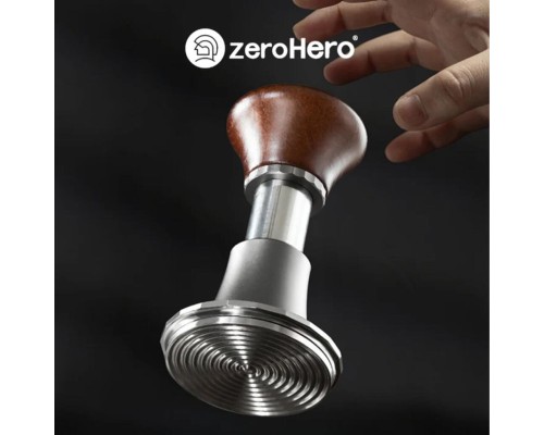 Темпер пуш для кофе d 58,5 мм Sword Tamper нерж. сталь дерев. ручка ZeroHero