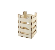 Ящик для подачи и сервировки 8*8*12,5 см, дерево, The Bars