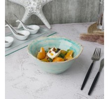 Салатник 450 мл 17*16,5 см h7,5 см Sea Blue Flower Frutti di Mare P.L. [1]