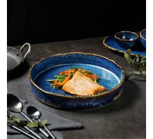 Тарелка с бортом d 26 см h4,8 см 1500 мл Aqua Blue P.L. Proff Cuisine [6]