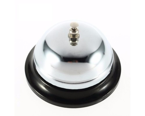 Звонок барный хром. настольный d 8,5 см h5,5 см P.L. BarWare