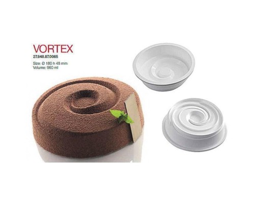 Форма кондитерская Silikomart VORTEX, силикон, 18*4,8 см, Италия