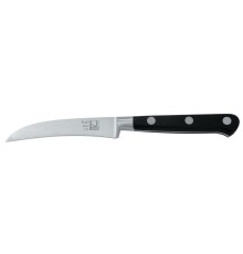 Нож для чистки овощей 9 см Коготь кованый ECO-Line черная ручка P.L. - Proff Chef Line